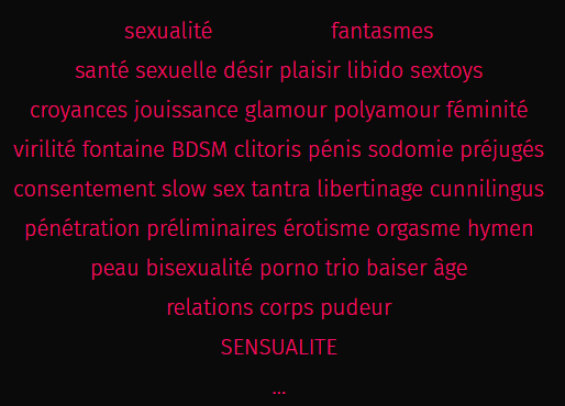 Laure Bouquery coach de vie, love coach et sexologue à Schaerbeek Bruxelles
Sexualité, relations & rapport au corps
LGBT transidentités intersexuations
Sexologist & Life Coach in Schaerbeek Brussels
Sexologa & Life Coach Bruselas