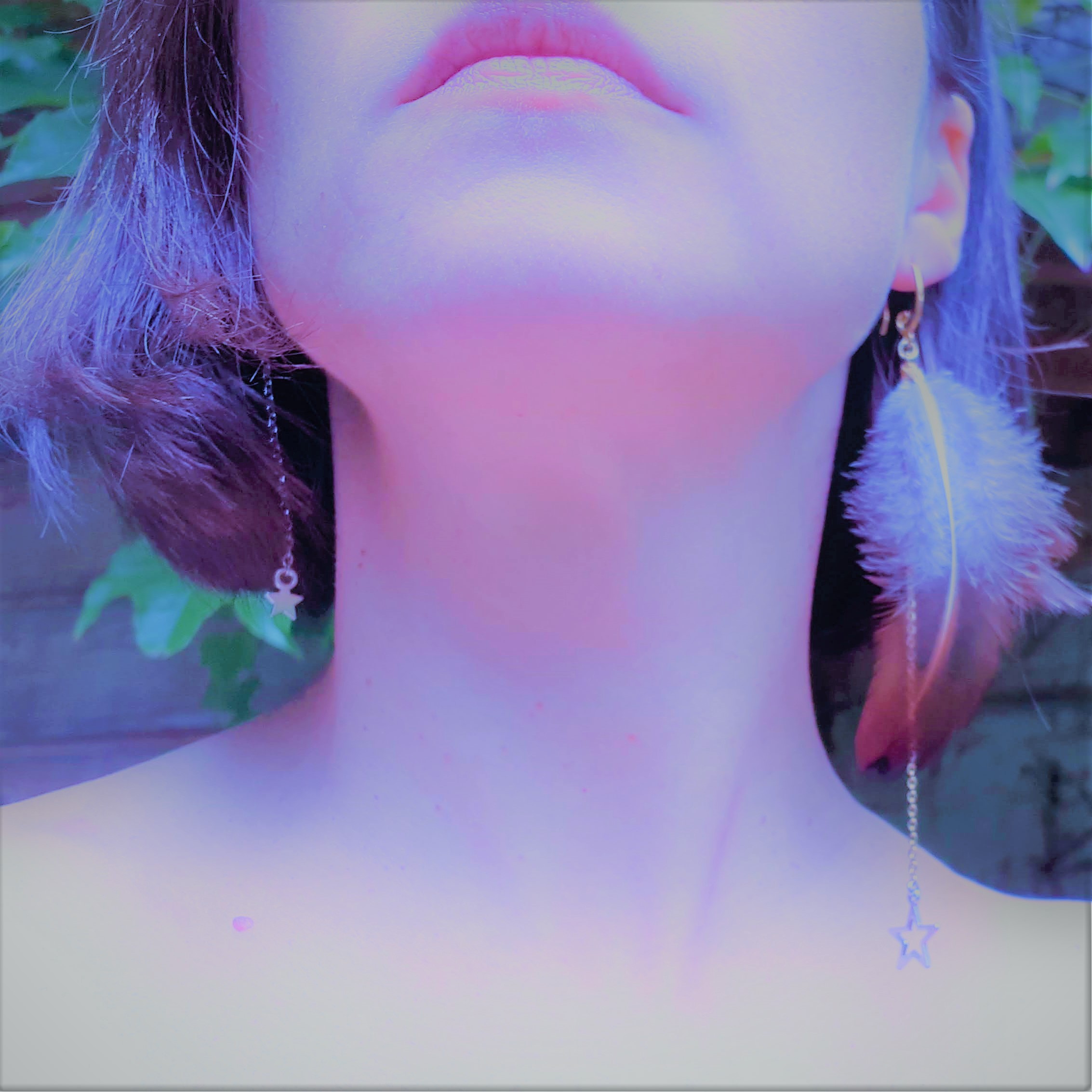 Boucles d'oreille sexopepite créées et faites main par Laure Bouquery sexologue et love coach à Bruxelles